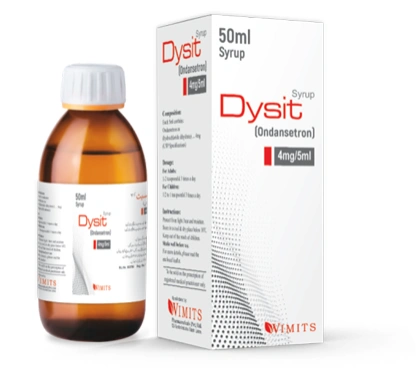 Dysit Syrup (Ondansetron) strip pack – WIMITS Pharmaceuticals