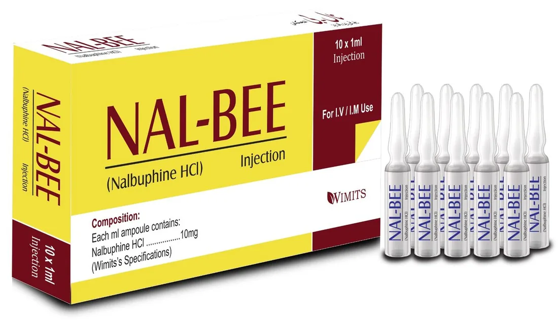 Nal-Bee 10mg Injection (Nalbuphine Hcl) strip pack – WIMITS Pharmaceuticals