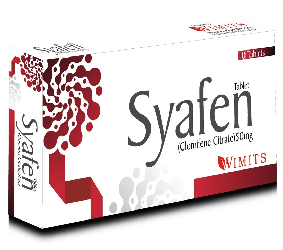 Syafen Tablet (Clomiphine Citrate) strip pack – WIMITS Pharmaceuticals