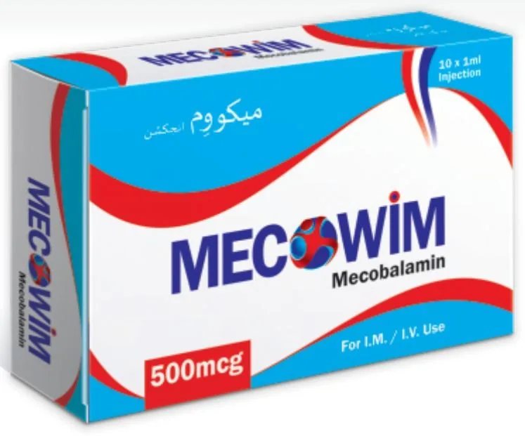 Mecowim Injection (Mecobalamin.....................500 mcg) – Wimits Pharmaceuticals