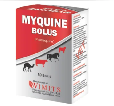 MYQUINE BOLUS-(for each bolus)-Flumequine....350mg  (Wimits Specs) – Wimits Pharmaceuticals