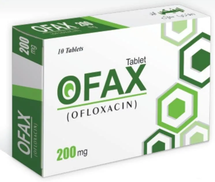 Ofax 200mg Tablet (Ofloxacin..........................200 mg) – Wimits Pharmaceuticals